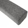 Soft Bed Gap Filler, Bed Wedge Pillow, Gray, Multiple Sizes (54 x 4 x 3 / 137 x 10 x 8 cm) view 2