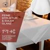 texpot Cotton Tablecloth 400 x 110 cm, Glossy White view 2
