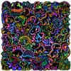 Ovanda Dinosaur Neon Sticker Set view 1