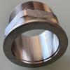 2-Piece Stainless Steel Flange to 2-Inch NPT Male Adapter for Vacuum Connections, Quick Installation, ISO-KF Compatible (KF50–1 1/4 in.) view 4