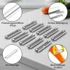 Tupperware Peeler Replacement Blades, 10-Pack view 3