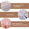 Nymora 40 Lace Stickers Brown - Decorative Paper Stickers for Scrapbooking & Journaling view 3