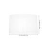 Clear 2 mm Glass Lens Set for Sandblasting Hood view 2