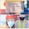 Clear 2 mm Glass Lens Set for Sandblasting Hood view 3