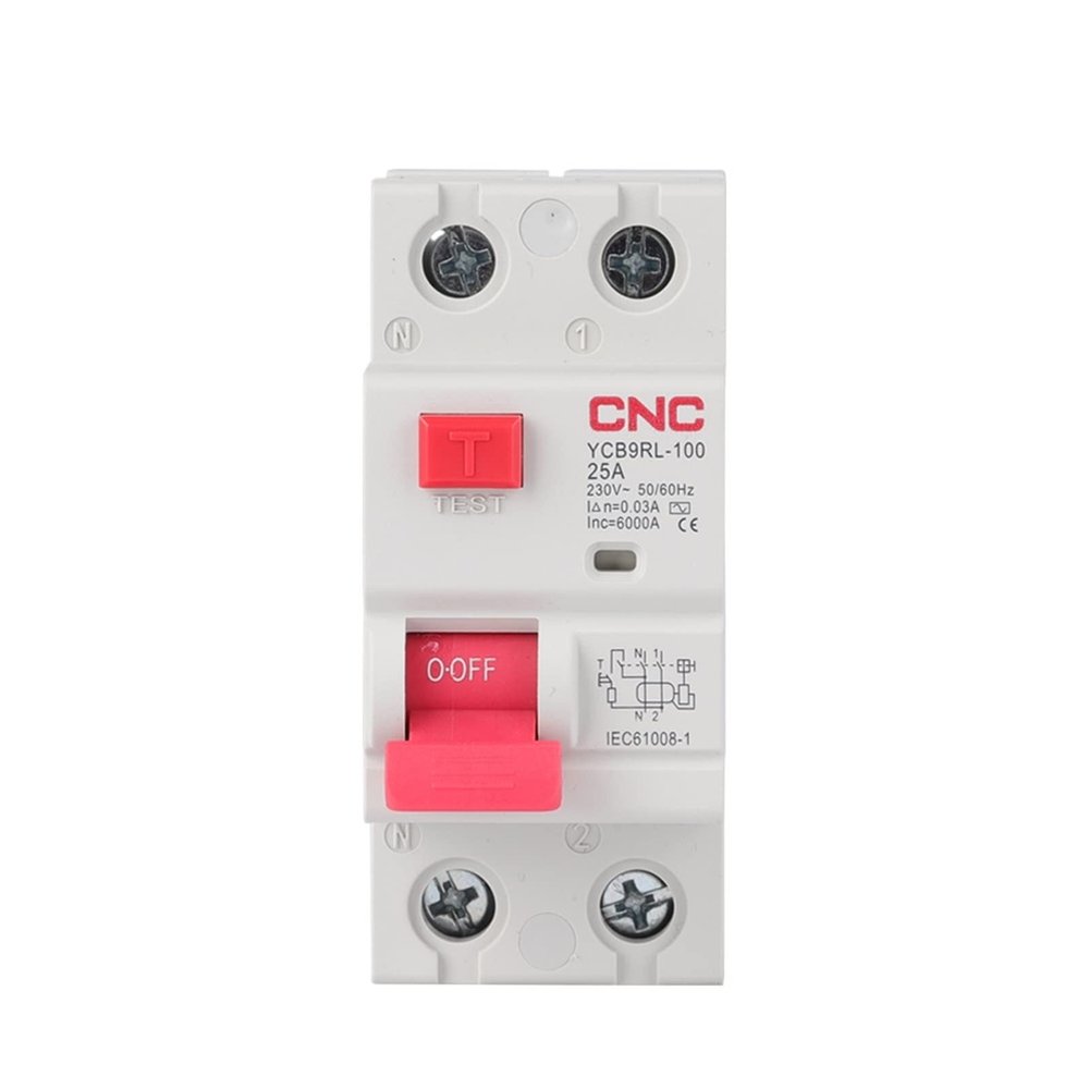 NYRXRYTCA 230 V 50/60 Hz RCCB MCB, 30 mA Residual-Current and Leakage-Protection Circuit Breaker, 6/10/16/20/25/32/40 A (16 A)