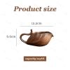 Porcelain Gravy Boat with Handle and Spout view 2