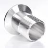 BSP Sanitary 304 Stainless Steel Tri-Clamp Pipe Fitting Adapter with Male Thread for Home Renovation, 1 Pc. (DN40 x 50.5 mm Ferrule) view 1
