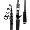 Durable Telescopic Fishing Rod, Carbon Fiber Casting/Spinning Travel Rod for Deep-Sea Fishing, 1.8 m, 2.1 m, 4 m, 0.7 m, 3.0 m (Casting Rod, 2.7 m) view 1