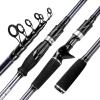 Durable Telescopic Fishing Rod, Carbon Fiber Casting/Spinning Travel Rod for Deep-Sea Fishing, 1.8 m, 2.1 m, 4 m, 0.7 m, 3.0 m (Casting Rod, 2.7 m) view 2