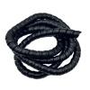 Thalawirefix 2 m Flexible Spiral Cable Sleeve, 8–18 mm Inner Diameter, Black, ID 8 mm view 1
