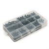 320-Piece Black Nylon M3 Hex Standoff Set with Screws, Nuts and Washers view 4