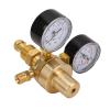 Eminchu Argon-CO2 Gas Regulator, CGA580 Inlet, 5/8"-18 UNF Outlet, 0–315 bar Inlet, 0–10 bar Outlet, 6.6 ft Hose and Pressure Gauges view 4