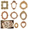 Ouligay 8-Pack Mini Gold Vintage Picture Frames view 1