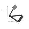 TEMPNAP Magnetic Whiteboard Holder, Adjustable Plastic Stand for 60 x 40 cm Boards, with Angle Adjustment for Office and Classroom view 2