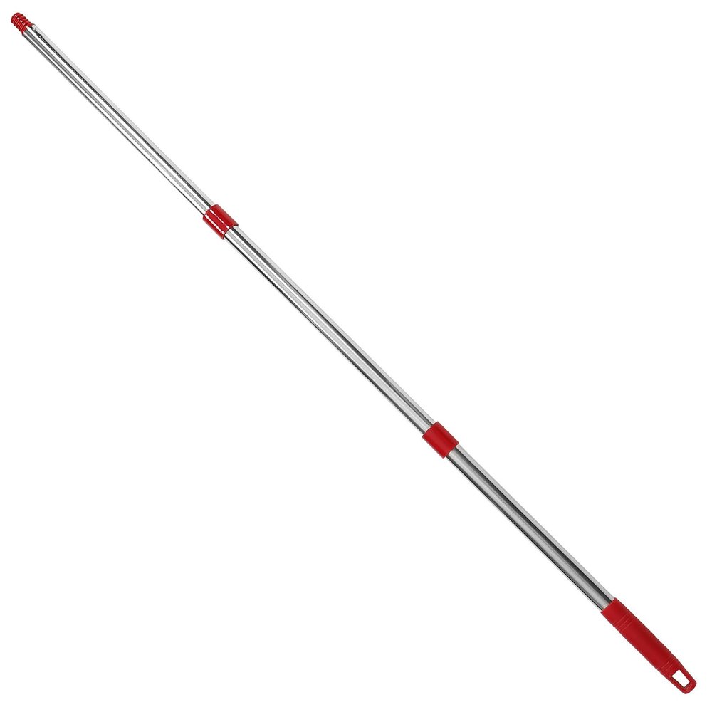 GRADENEVE 3-Piece Replacement Mop Handle, Stainless Steel and Plastic