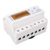 Zerodis 3-Phase Power Meter with Backlit Display, Flame-Retardant Material, Supports the -App, 3 x 5 A view 2