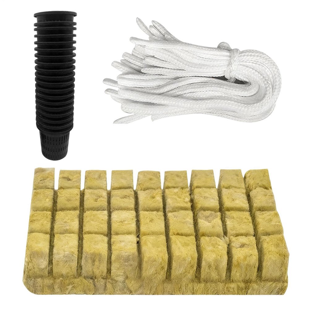 Generic Hydroponic Net Pots, Soil-Free Propagation Pots