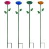 4-Piece Flower-Shaped Butterfly Bath and Feeder Bowl for the Garden view 1