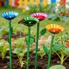 4-Piece Flower-Shaped Butterfly Bath and Feeder Bowl for the Garden view 3