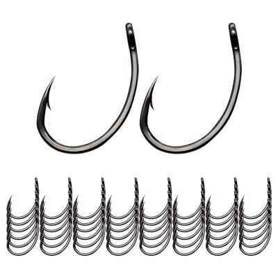 BEALIFE Fly Fishing Hooks, High-Carbon Steel, 50-Piece Set