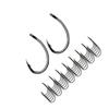 BEALIFE Fly Fishing Hooks, High-Carbon Steel, 50-Piece Set view 2