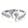 Custom Memorial Ring for Miscarriage | Adjustable Copper Jewelry - Gift for Mother - Travel, Celebration, Birthday view 1