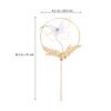 MAGICLULU Creative Round Birthday Cake Topper - 2 Pieces view 2