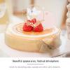 MAGICLULU Creative Round Birthday Cake Topper - 2 Pieces view 3