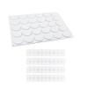 Buhdjfnke Wax Seal Stickers, 100-Pack, Double-Sided Adhesive Tape, Silicone Mat and Wax Seal Mold Kit view 1