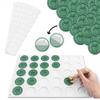 Buhdjfnke Wax Seal Stickers, 100-Pack, Double-Sided Adhesive Tape, Silicone Mat and Wax Seal Mold Kit view 2
