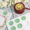 Buhdjfnke Wax Seal Stickers, 100-Pack, Double-Sided Adhesive Tape, Silicone Mat and Wax Seal Mold Kit view 3