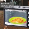 POPETPOP 9-Inch Round Silicone Cake Pan, Two-Tone, Heat-Resistant view 4