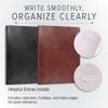 Gallery Leather Large Monthly Planner 2026–2027, Acadia Black view 3