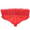 RhineCart Basics Red Plastic Replacement Broom Head for Household Brooms with Ergonomic Handle and Easy Storage view 1