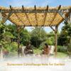 Camouflage Net, Sand, 9 m x 18 m, Outdoor Shade & Concealment Net view 2