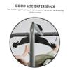 KOCKSHION 10-Pack Black Claw-Shaped Plastic Hangers for Dog Clothes view 3