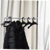 KOCKSHION 10-Pack Black Claw-Shaped Plastic Hangers for Dog Clothes view 4