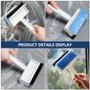 IMIKEYA Double-Sided Glass Squeegee with Sponge and Rubber view 4