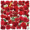 Ovanda 50 Transparent Rose Stickers for Weddings view 1
