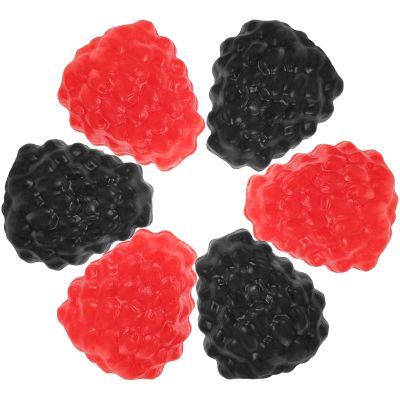 GRADENEVE Realistic Artificial Raspberries - 6 Pieces