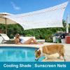 Patio Camouflage Net, 2x2m to 12x20m, Outdoor Shade and Sun Protection Net for Garden, Camping, Hunting and Decoration (White, 12m x 13.0m) view 2