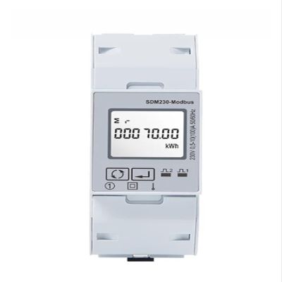SDM230 Energy Meter, 230 V, Single-Phase Output, RS485, AMR/SCADA Communication