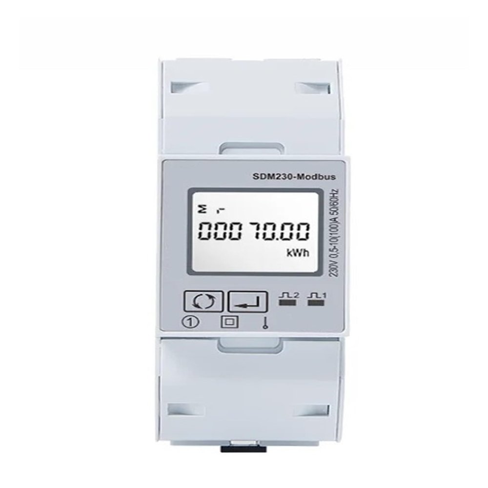 SDM230 Energy Meter, 230 V, Single-Phase Output, RS485, AMR/SCADA Communication