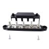 Generic Power Distribution Block, 48 V, 300 A, Busbar for Marine Trailers and RVs, Black, M10 view 1