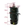 ZXAOMMBEA 400 W AC Motor, 220 V, 50/60 Hz, Single-Phase Induction Motor, 22 mm Shaft, DC Motor, 140 RPM view 4