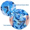 Camouflage Net for Patio, Outdoor Shade and Privacy, 210D Oxford Fabric, Blue, 10 m x 11 m view 3