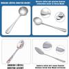QZKJQDD 4-Piece Stainless Steel Spoon Set view 4