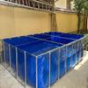 Above-Ground Koi Pond with Clear Viewing Window & Drain Valve, PVC Liner & Steel Frame for Easy Setup, Ideal for Fish & Turtles view 3