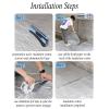 Generic Self-Adhesive Aluminum-Foil Reflective Foam Insulation, Waterproof Thermal Barrier, 530 mm Thick, 6 m view 3