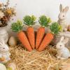 Miniature Easter Carrot Ornaments - 4 Pack view 2
